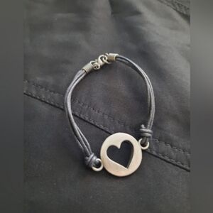 Heart Cord Bracelet